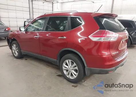 2016 Nissan Rogue Sv z USA, uszkodzony, nr VIN KNMAT2MV1GP653631